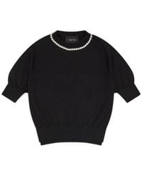 Simone Rocha - Crew Neck Knitwear - Lyst