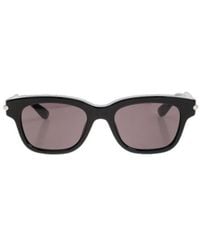 McQueen - Eyewear T-Bar Rectangular Frame Sunglasses - Lyst