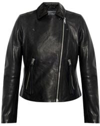 AllSaints - Classic Biker Jacket - Lyst