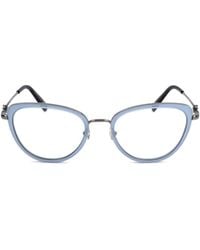 Moncler - Eyewear Cat-Eye Frame Glasses - Lyst