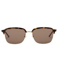 Gucci - Specialized Fit Square Sunglasses - Lyst