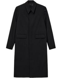 Rier - Long-Sleeved Wool Coat - Lyst