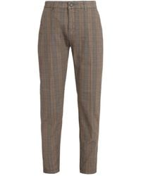 Department 5 - Checked Tailored Trousers - Lyst