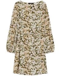 Weekend by Maxmara - Silk Crêpe De Chine Dress - Lyst