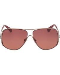 Max Mara - Shield Frame Sunglasses - Lyst