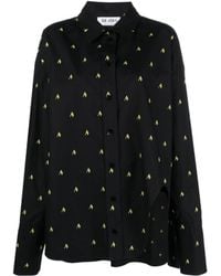 The Attico - Allover Print Shirt - Lyst