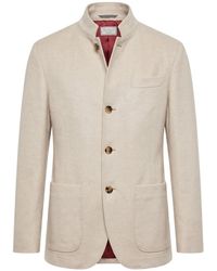 Brunello Cucinelli - Long Sleeve Casual Jacket - Lyst
