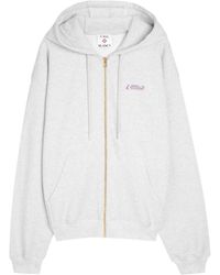 CASABLANCA - Hooded Cotton Sweatshirt - Lyst