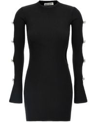 Mach & Mach - Mach Mach Bow Detailed Knitted Dress - Lyst