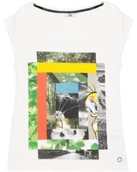Iceberg - Round-Necked Logo T-Shirt - Lyst