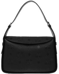 MCM - Large Aren Hobo Leather Tote Bag - Lyst