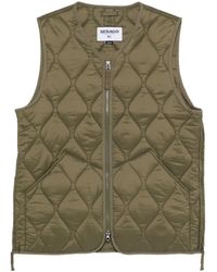 Sebago - Quilted Zip-Front Vest - Lyst