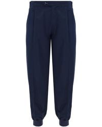 Brunello Cucinelli - Pleat Detailed Tapered-Leg Trousers - Lyst