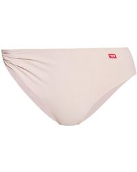 DIESEL - Ash Twisted Bikini Bottoms - Lyst