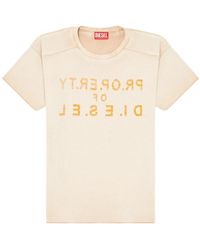 DIESEL - Ily Logo-Print T-Shirt - Lyst