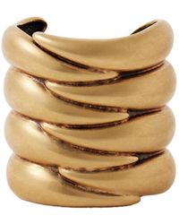 KHAITE - Cyclone-Plated Cuff - Lyst
