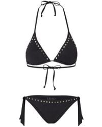 Liu Jo - Studded Bikini Top And Bottoms - Lyst