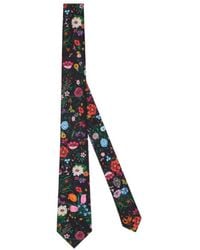 Gucci - Printed Silk Tie - Lyst