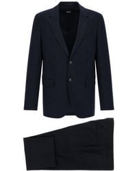 BOSS - Two-Piece Set: Long-Sleeved Blazer And Trousers - Lyst