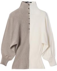 Jacquemus - Losange Knit Polo Shirt - Lyst