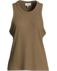 Ganni - Tank Top - Lyst