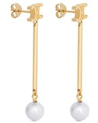 Celine - Les Perles Straight Earrings - Lyst