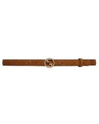 Gucci - Blondie Thin Belt - Lyst