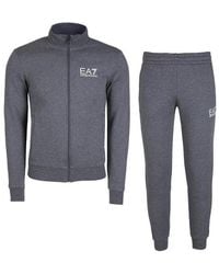 EA7 - Logo Two-Piece Sports Suit - Lyst