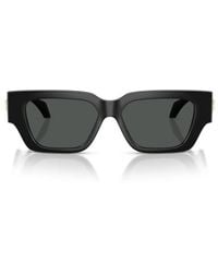 Versace - Eyewear Rectangle-Frame Sunglasses - Lyst