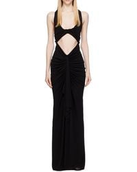 Christopher Esber - Vivenda Drape Front Dress - Lyst