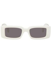 Off-White c/o Virgil Abloh - Arthur Rectangular Frame Sunglasses - Lyst