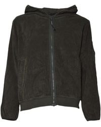 C.P. Company - Corduroy 350 Full Zip Hooded Sweatshirt - Lyst