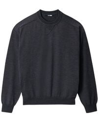 Jacquemus - Dark Merino Wool Blend Sweater - Lyst