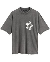 Represent - Initial Star Oversized T-Shirt - Lyst