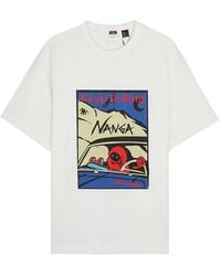NANGA - Keep Rolling T-Shirt - Lyst