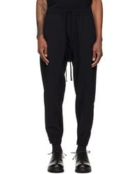 Thom Krom - Drop-Crotch Drawstring-Waist Track Pants - Lyst