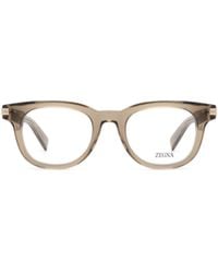 ZEGNA - Square Frame Glasses - Lyst