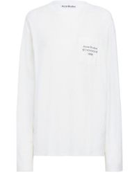 Acne Studios - Edden /S Organic Cotton Blend T-Shirt - Lyst
