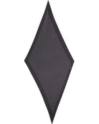 Lardini - Polka Dot-Print Diamond Scarf - Lyst