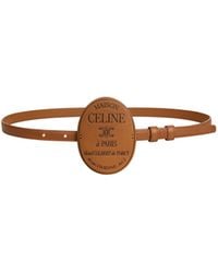 Celine - Maison Belt 13Mm Covered - Lyst