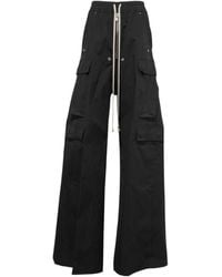Rick Owens - Drawstring Cargo Pants - Lyst