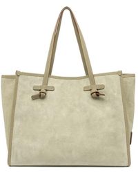 Gianni Chiarini - Knot-Detail Leather Shoulder Bag - Lyst