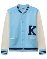 KENZO - Varsity Cardigan - Lyst