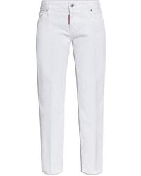 DSquared² - Jenna Straight-Leg Jeans - Lyst