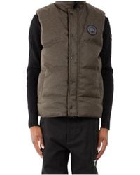 Canada Goose - Logo-Patch Padded Gilet - Lyst