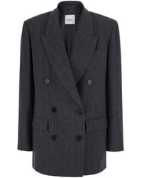 Jucca - Double-Breasted Prince Of Wales Check Blazer - Lyst