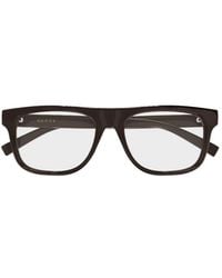 Gucci - Eyewear Rectangular Frame Glasses - Lyst