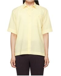 Homme Plissé Issey Miyake - Pl Ramie Shirt - Lyst