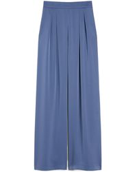 Max Mara - Satin Track Pants - Lyst
