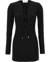 16Arlington - Seeran Lace-Up Dress - Lyst